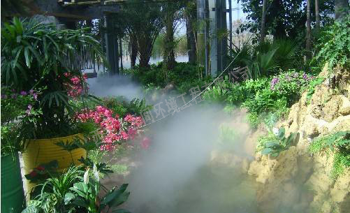 植物園噴淋、造景