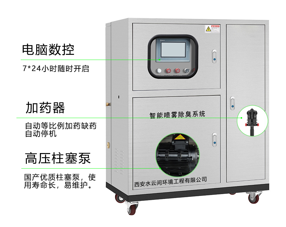 數(shù)控高壓噴霧除臭主機(jī)